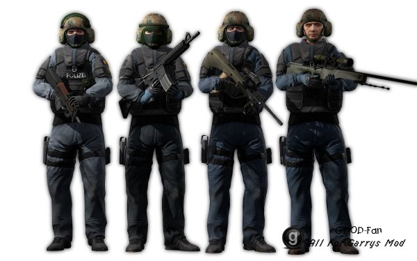 CS:GO GSG9 with BMS heads