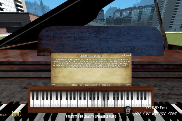 Playable Piano