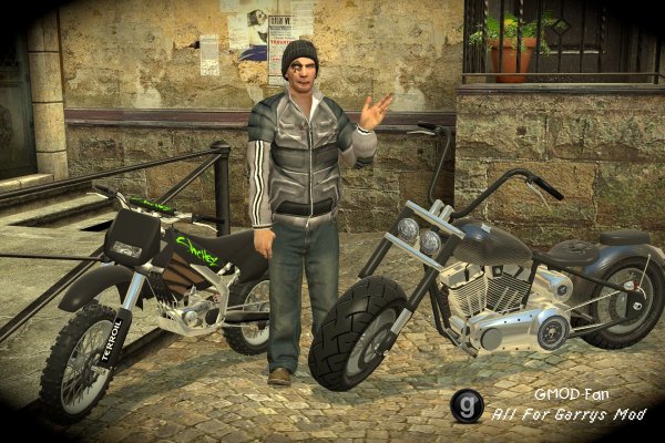 Ace's Fully posable Gta4 Bikes