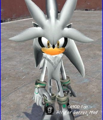 Silver The Hedgehog model