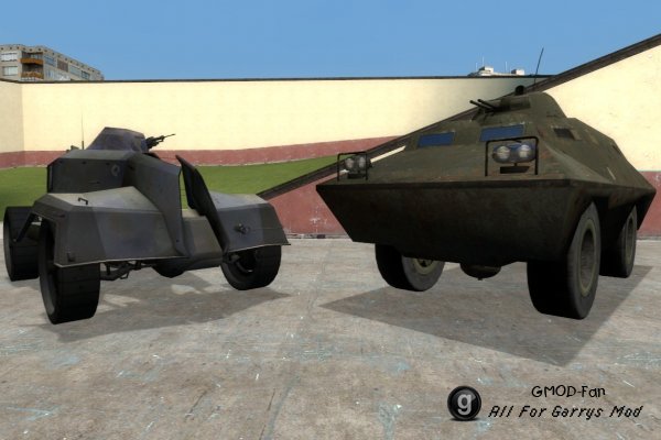 Half-Life 2 Driveable Vehicles