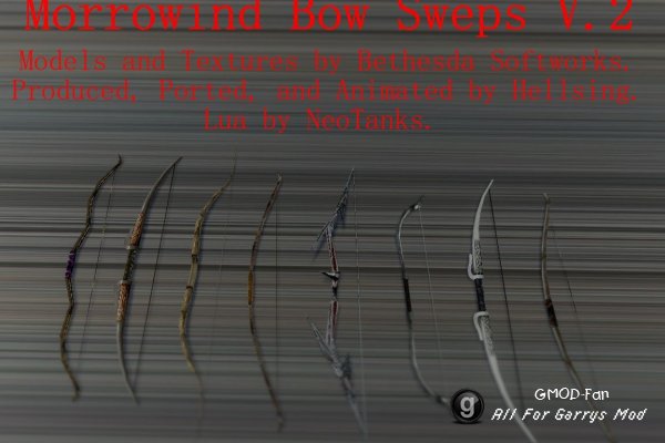 Tes:III Bow Sweps Version 2.0