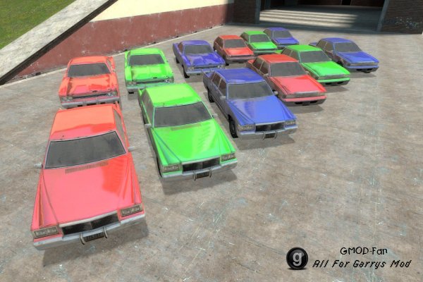 Colorable l4d Driveable Vehicles