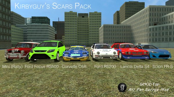 Kirbyguy's SCars Pack