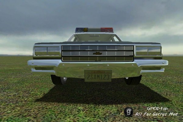 drivable police impala