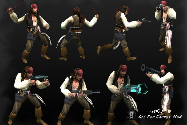 Jack Sparrow Player Model