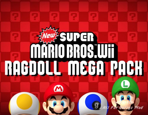 New Super Mario Bros Wii MEGA Pack