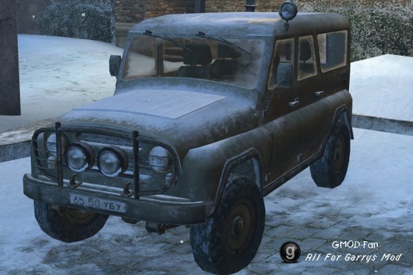 COD4 Vehicle props