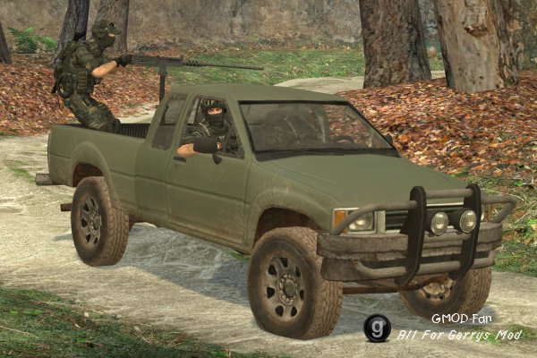 COD4 Vehicle props