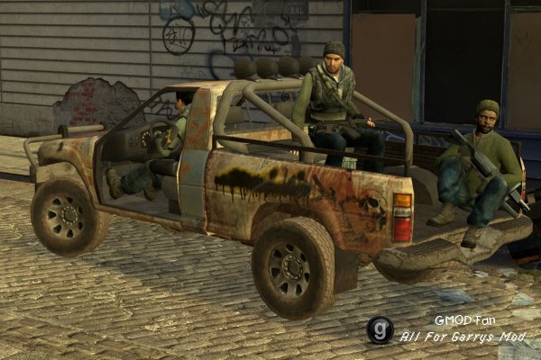 COD4 Vehicle props