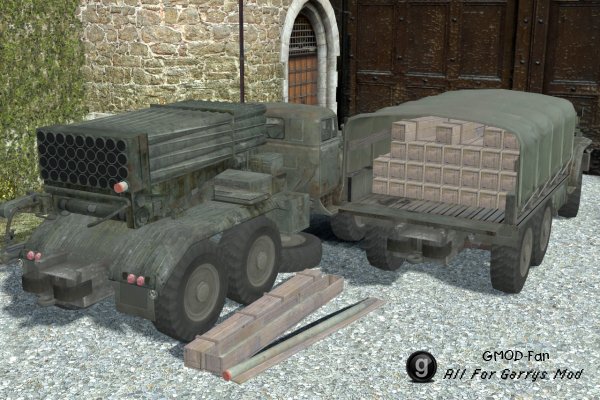 COD4 Vehicle props