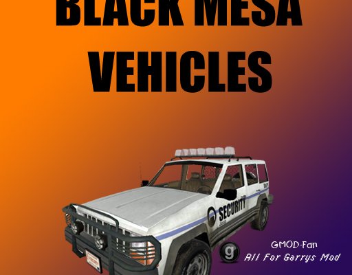 Black Mesa Vehicles