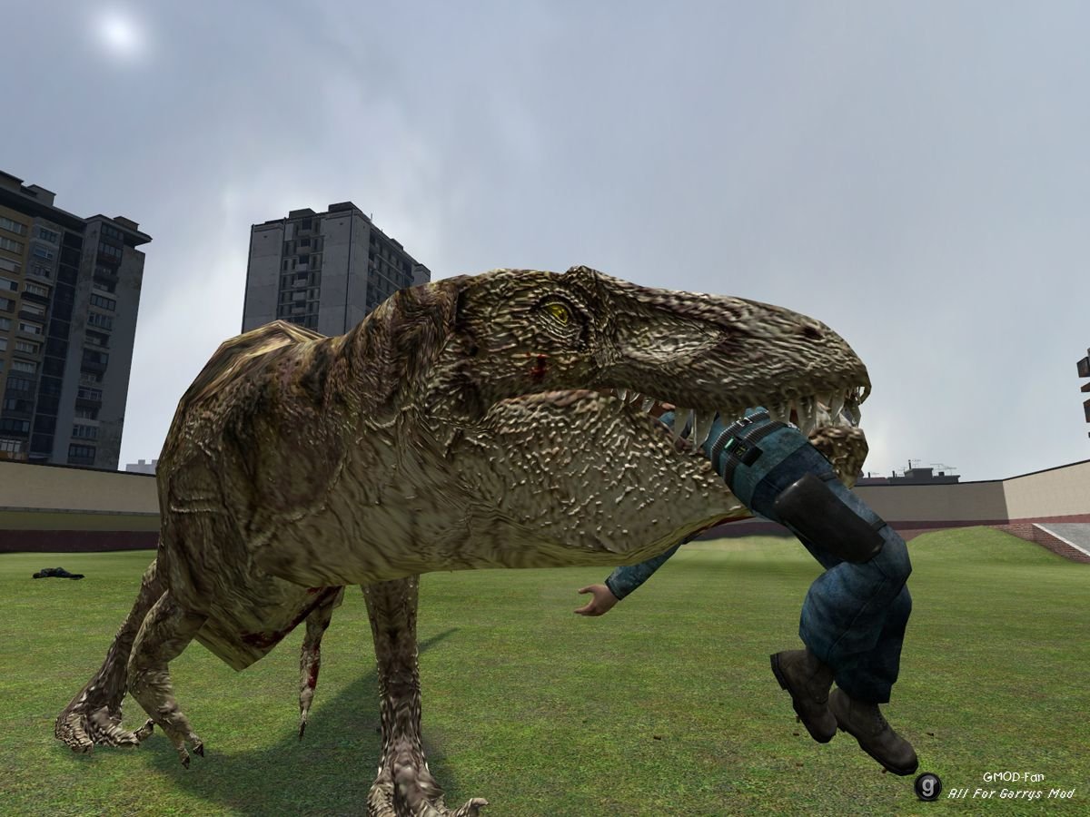 Gmod dinosaurs