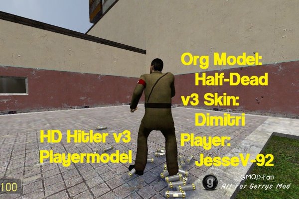 HD's Hitler v3 Playermodel
