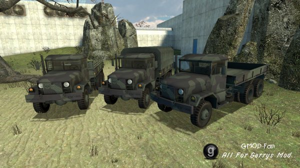 Black Mesa Driveable Vehicles