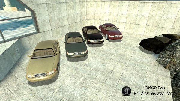 Black Mesa Driveable Vehicles