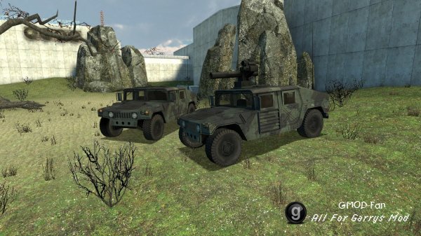 Black Mesa Driveable Vehicles
