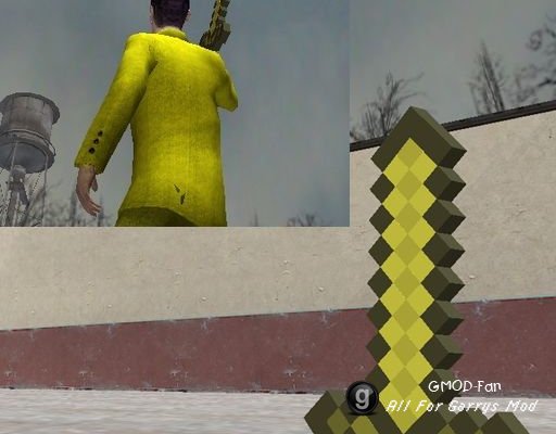 MineCraft sword SWEP