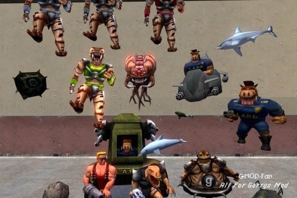Duke Nukem HRP Model Pack