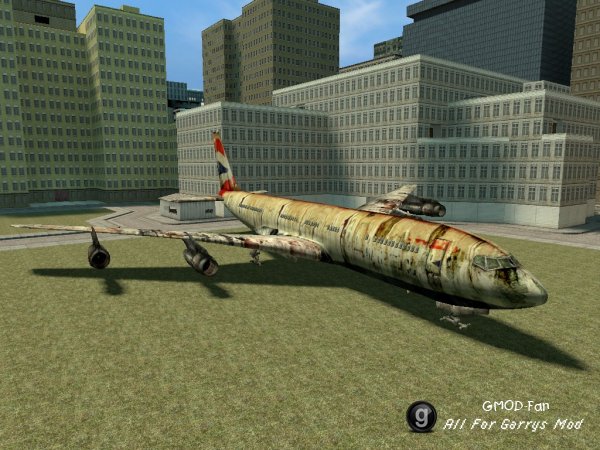 Fallout 3 Boeing 707 Abandoned
