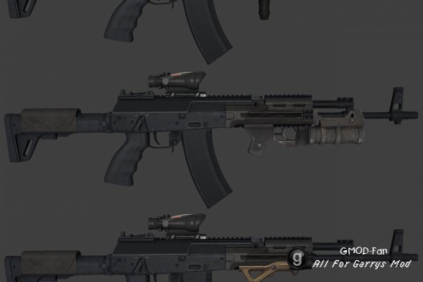 Bodygrouped AK-12