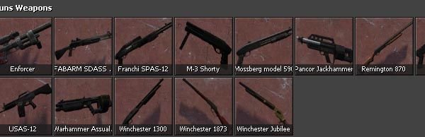 Kermite shotguns modded by sanchester