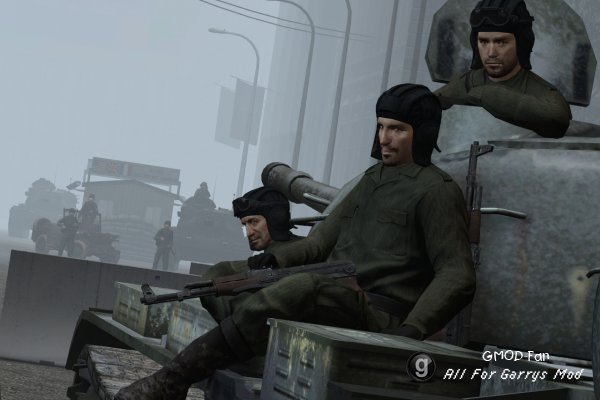 Warsaw Pact Tank Crew RAGDOLLS