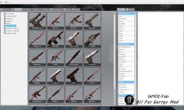 S.T.A.L.K.E.R. Weapons