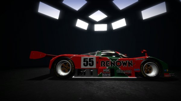 Mazda 787b LeMans Race Car