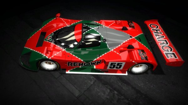 Mazda 787b LeMans Race Car