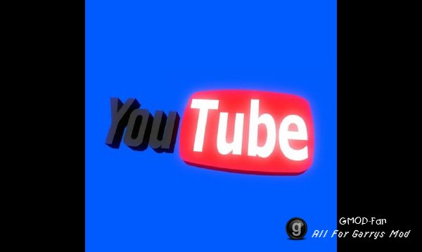 YouTube logo prop