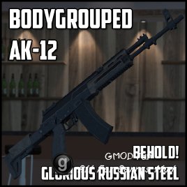 Bodygrouped AK-12