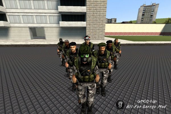 Half-Life: OpFor Playermodels.