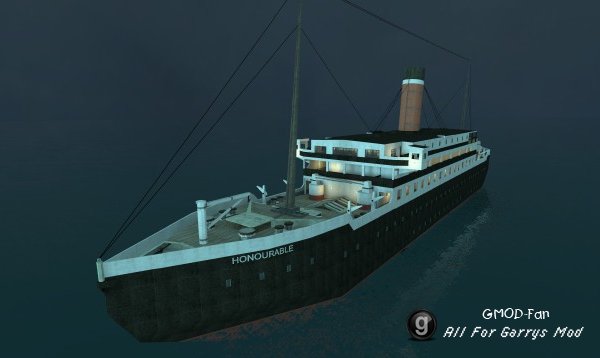 (SINKABLE) RMS Honourable and Her Final Rest