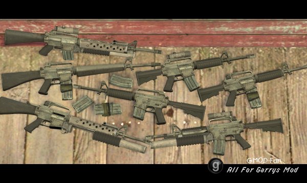 Black Ops M16A1/M16A2 Pack