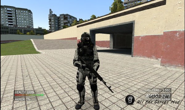 Crysis C.E.L.L. Assault Operative NPCs and Playermodels