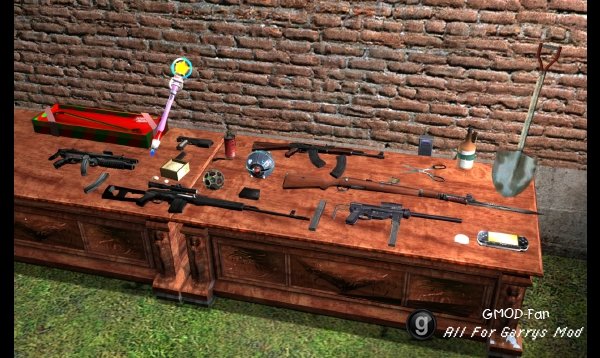 SMOD Weapon Props
