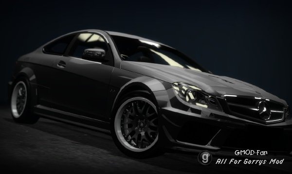 [LW] Mercedes-Benz C63 AMG Black