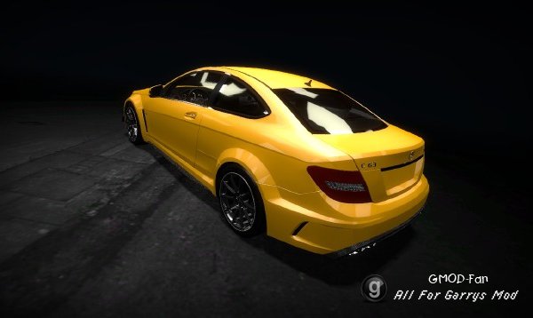 [LW] Mercedes-Benz C63 AMG Black