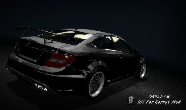 [LW] Mercedes-Benz C63 AMG Black