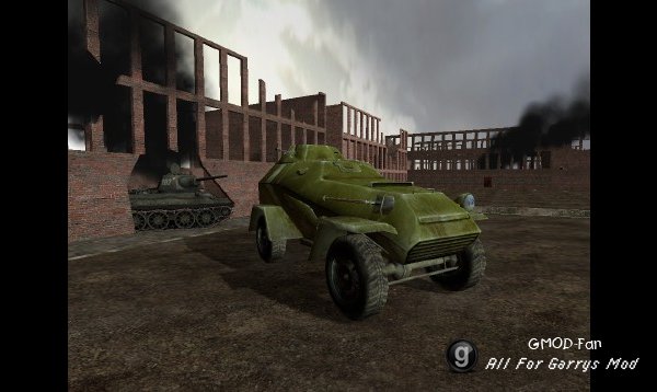 Day of Defeat: Source ragdolled vehicles