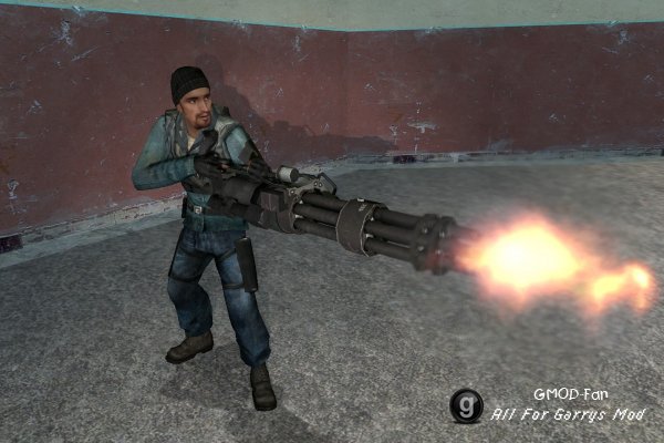 NPC Weapon Minigun Combine Compatible