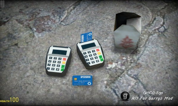 Pin Device + Credit Card