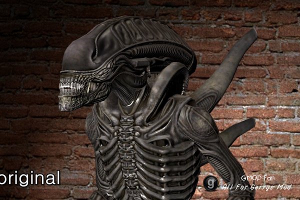 AvP Alien ragdoll