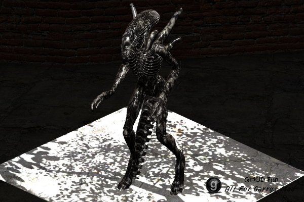 AvP Alien ragdoll