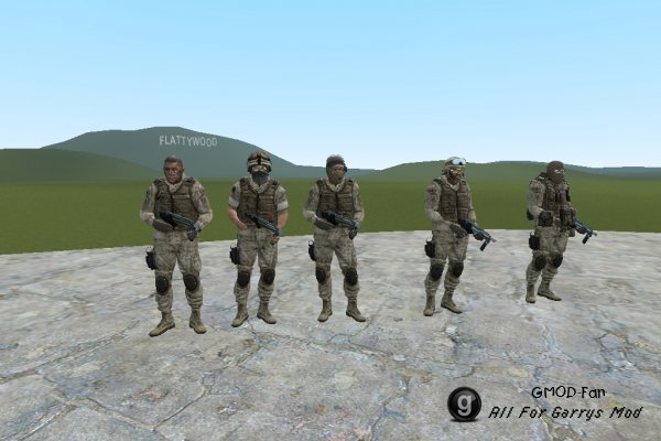 Crysis 2 Marines NPCs and Player models