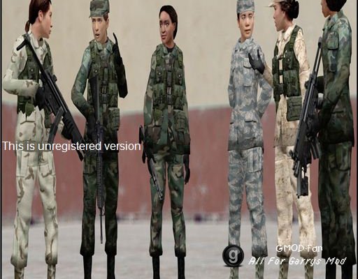 Rustys Female national guard