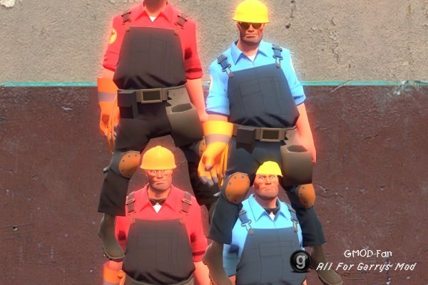 goggleless TF2 Engi hexed