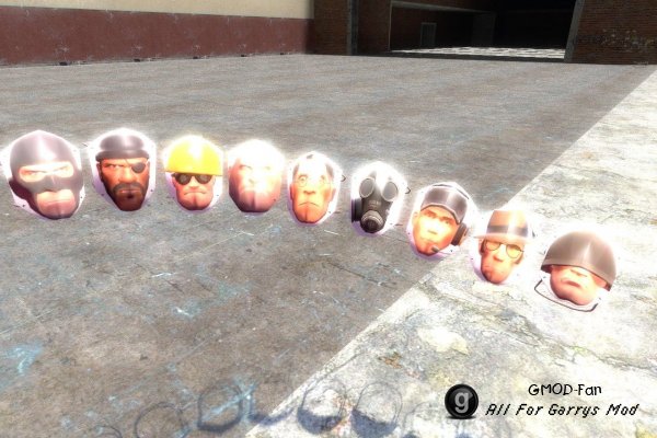 TF2 Spy mask prop