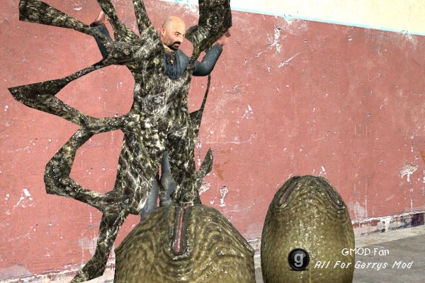 AvP 2010 Alien Hive model pack